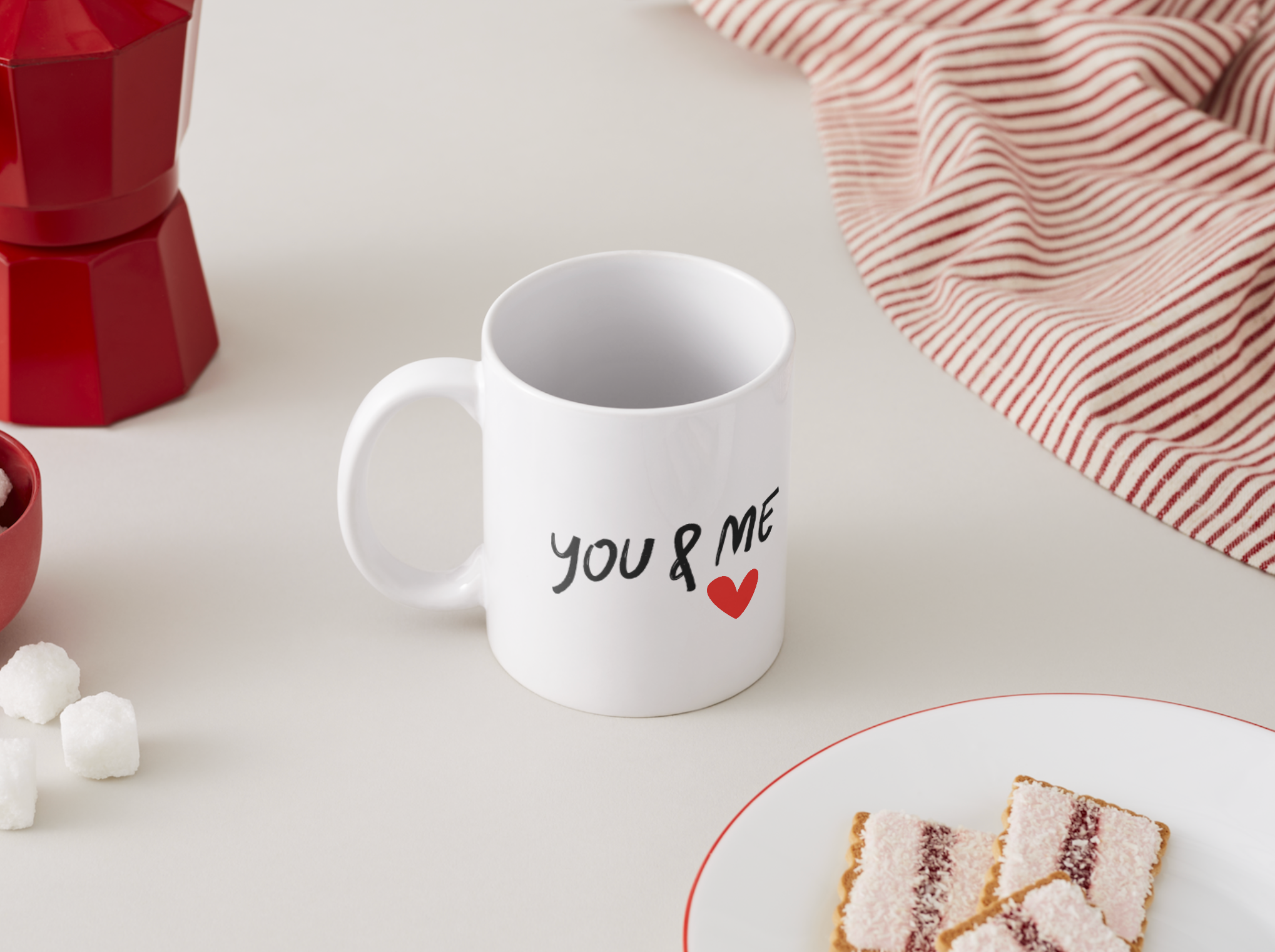 You & Me Valentine Mug ❤️