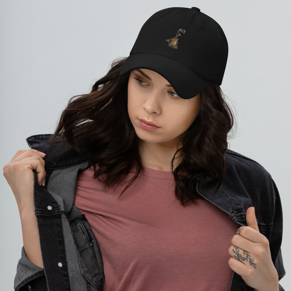 Bengali Heritage Cap worn by a model