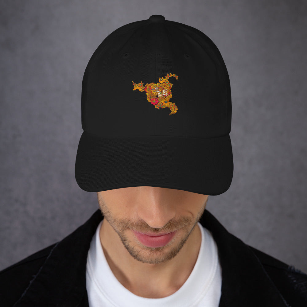 Haryana Heritage Cap worn by a model