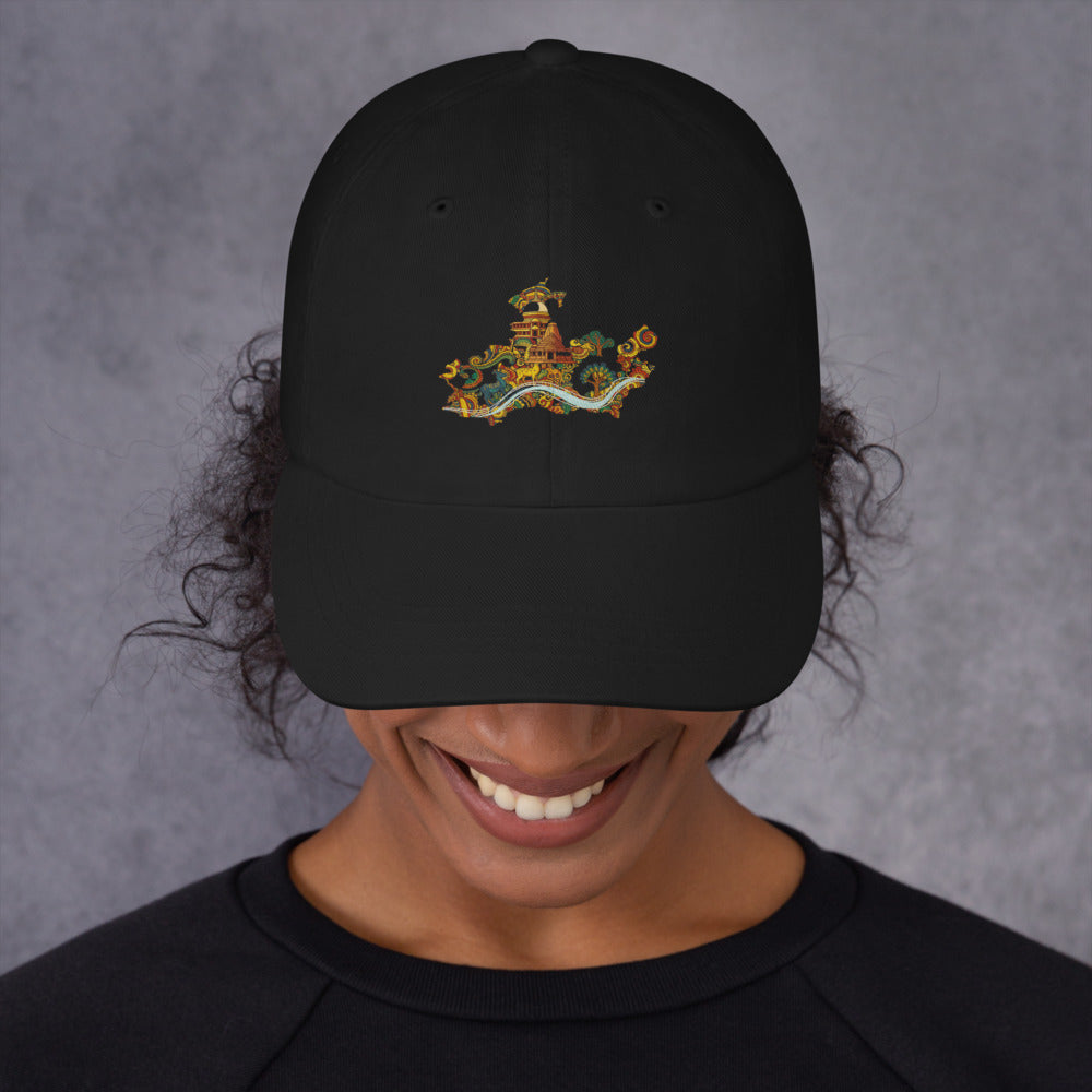 Madhya Pradesh Heritage Cap worn by a model