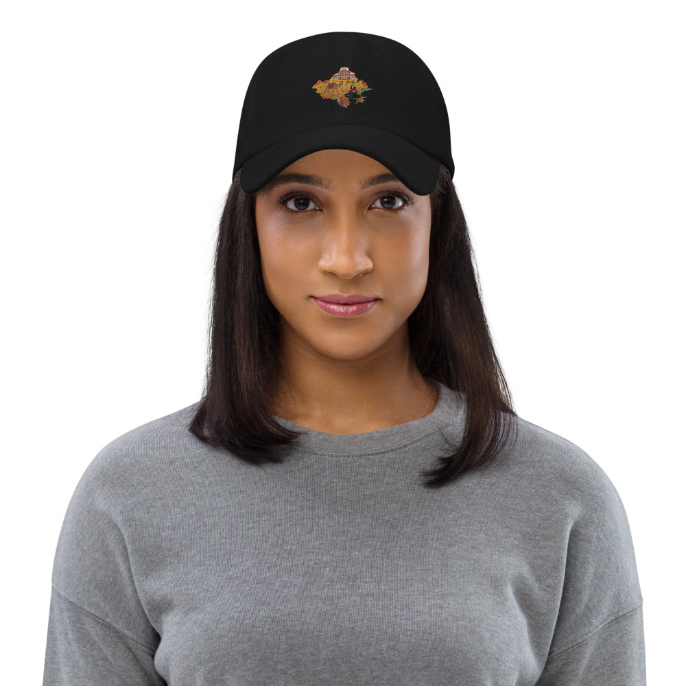 Rajasthan Heritage Cap worn by a model