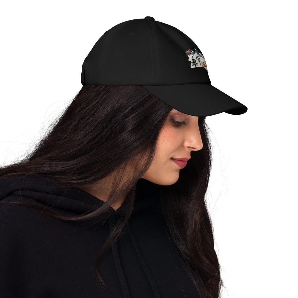 Uttarakhand Heritage Cap worn by a model