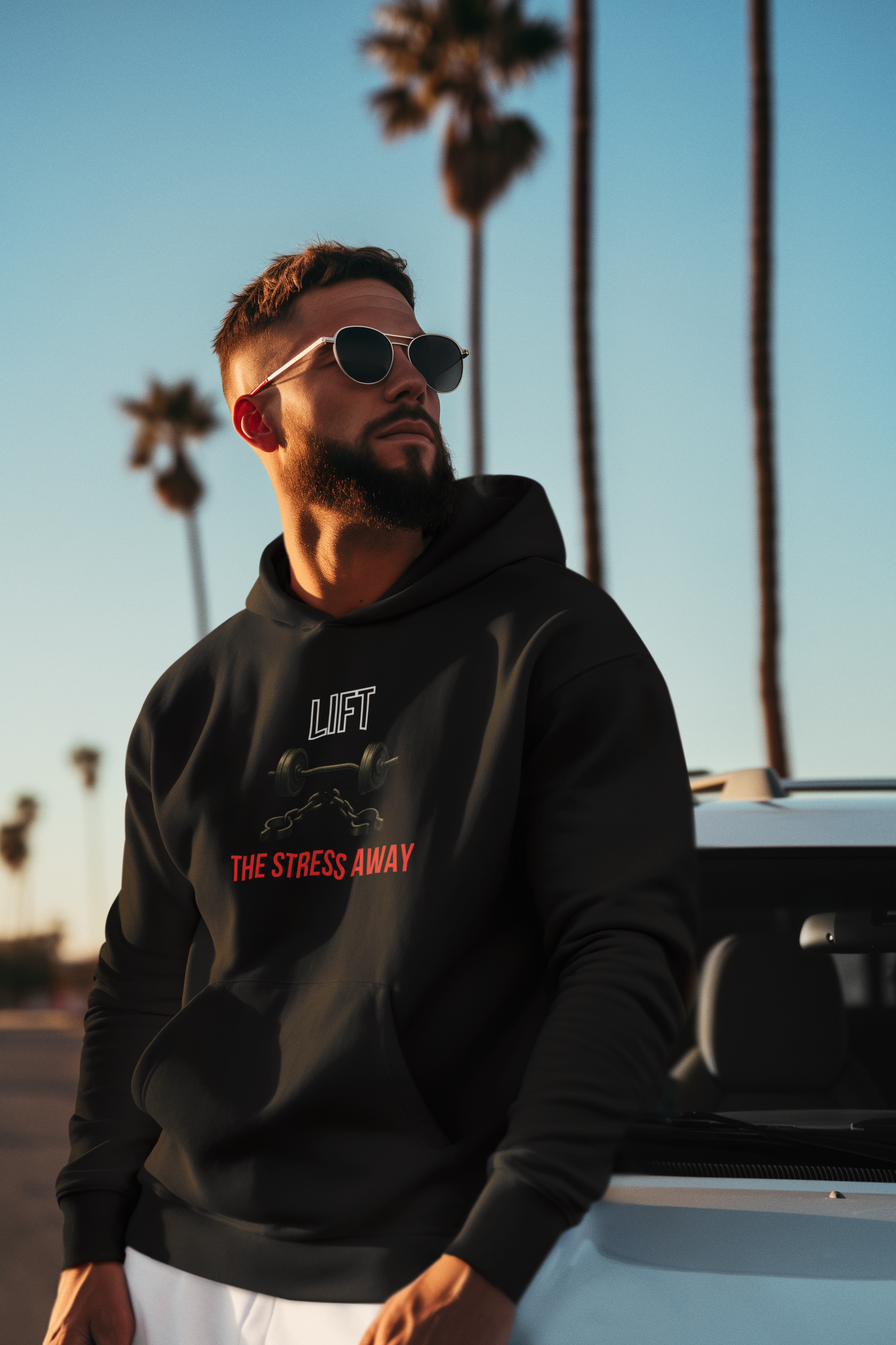 Lift The Stress Away Unisex Hoodie