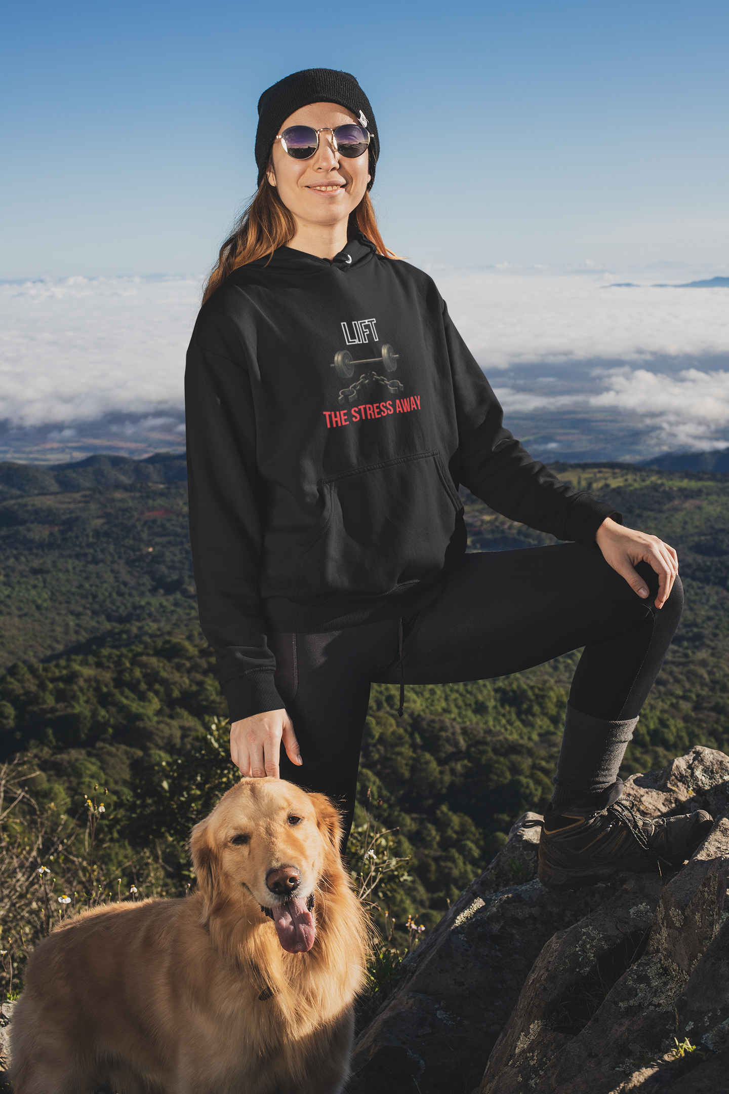 Lift The Stress Away Unisex Hoodie