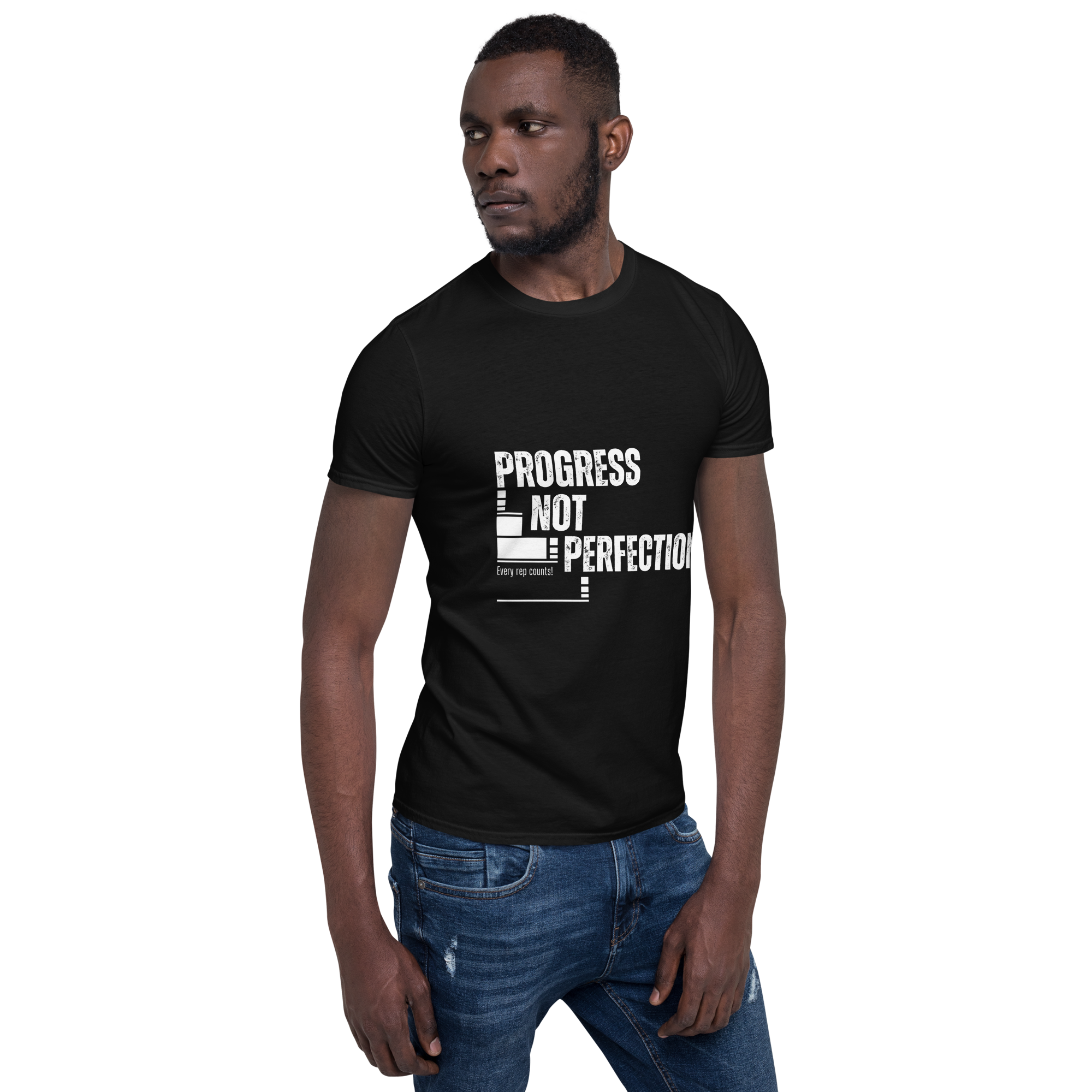 Progress Not Perfection Men's Softstyle Tee