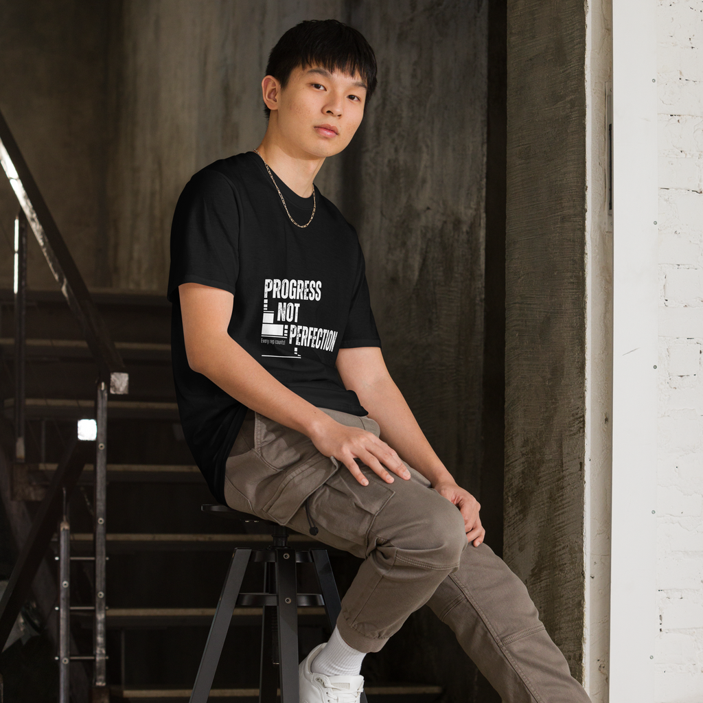 Progress Not Perfection Men's Softstyle Tee
