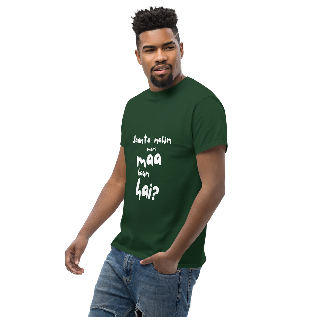 Jaanta Nahin Meri Maa Kaun Hai Men's Softstyle Tee